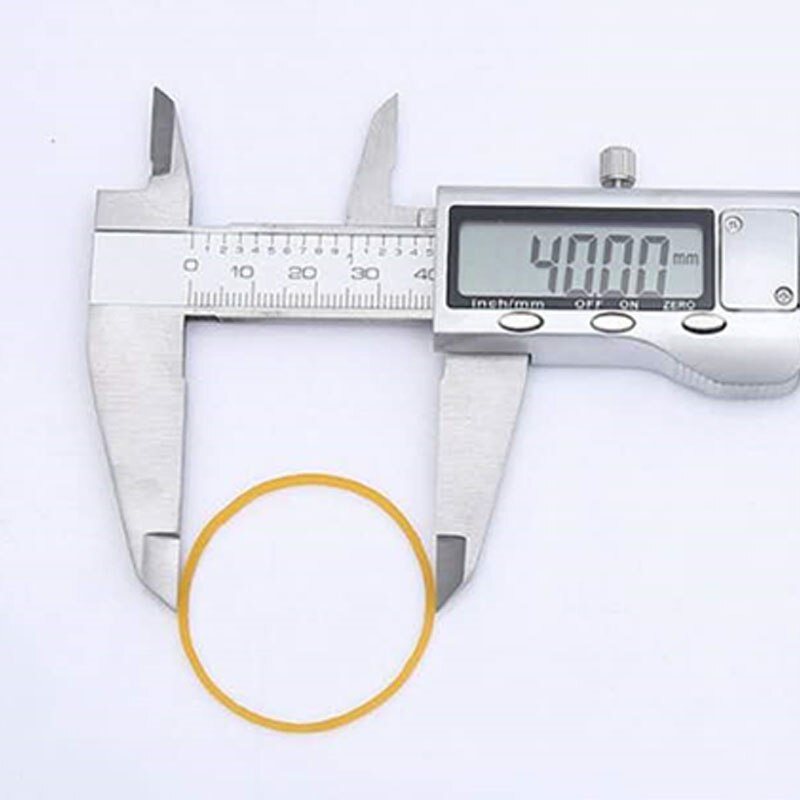 100/200pcs Rubber Bands Office Rubber Ring Strong Elastic Bands Stationery Holder Band General Natural Ring for Sch