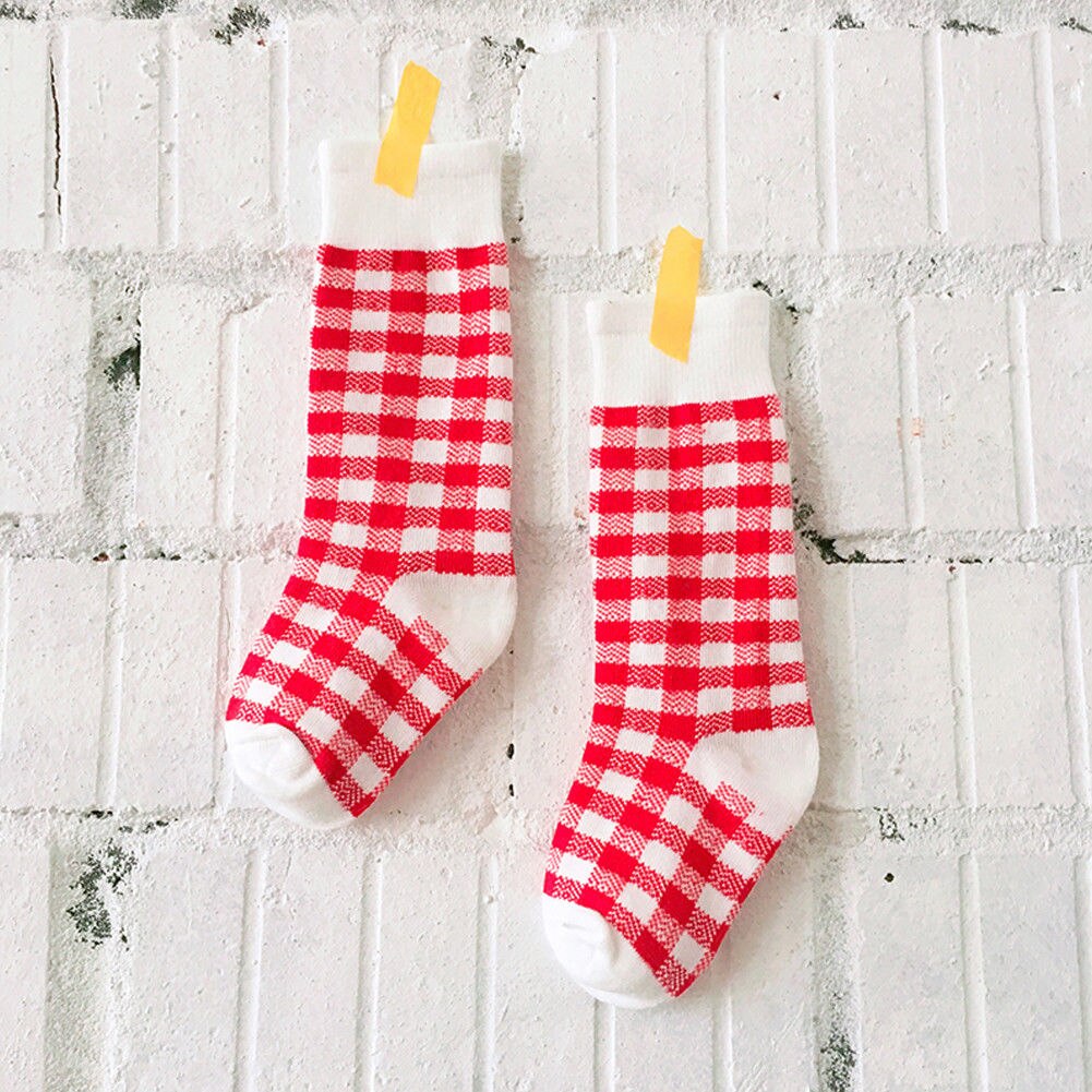 Baby Kids Peuters Meisjes Kniehoge Sokken Panty Been Warmer Kousen Voor Leeftijd 0-8: Rood / 0 to3 Years