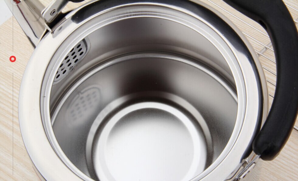 Théière en acier inoxydable, bouilloire épaisse à siffler, cuisinière à gaz à induction, bouilloire à eau domestique générale, faire du son