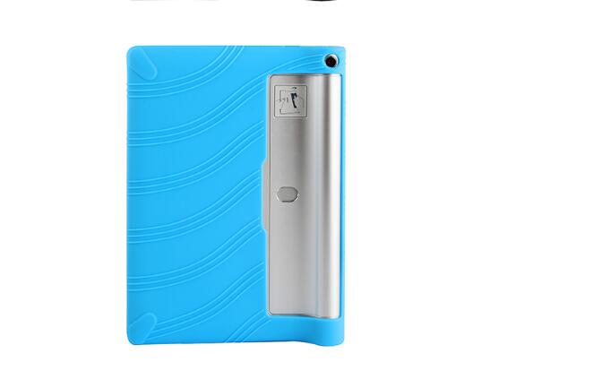 Luksus myk deksel etui til nettbrett lenovo yoga tab 2 1050 1050f 1050l 1051f 1051 10.1 silica gel beskyttende etui deksel+penn