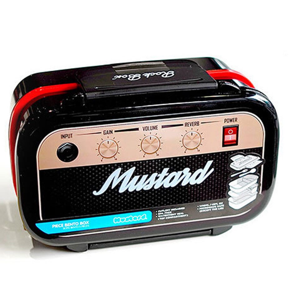 Game Lunch Box Camera Food Container Storage Box Portable Kids Student Lunch Box Bento Boxes Container: Speaker