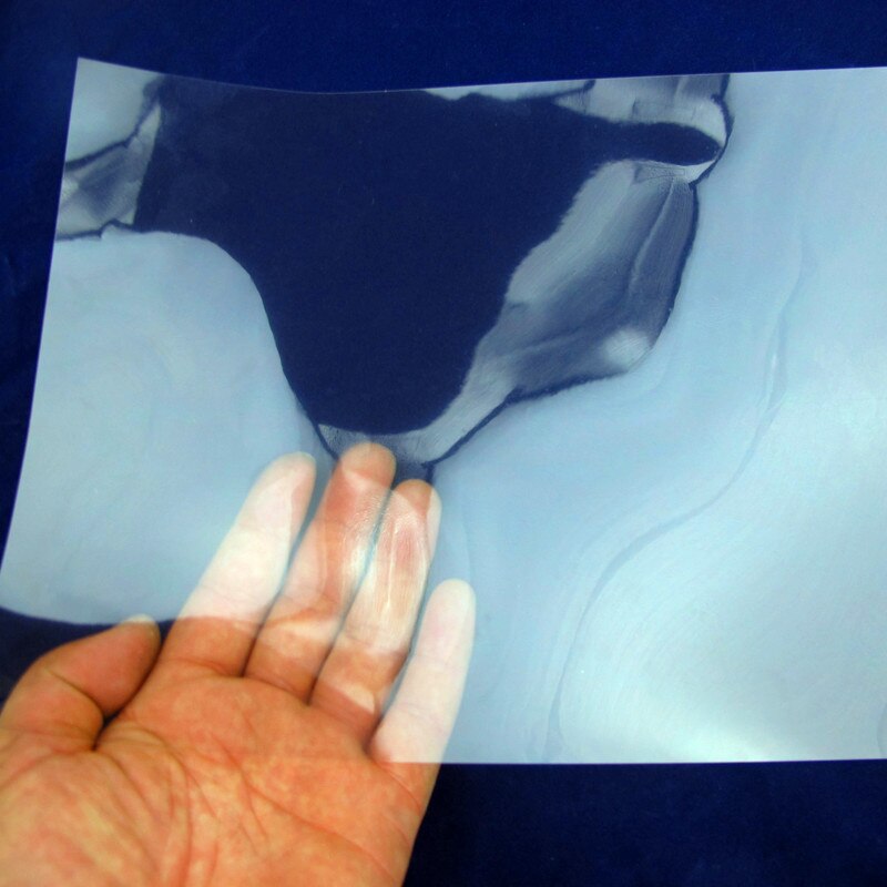 transparent transparency inkjet film Flexographic Printing Negative Film Inkjet Plate Making Film clear silk screen plate mak