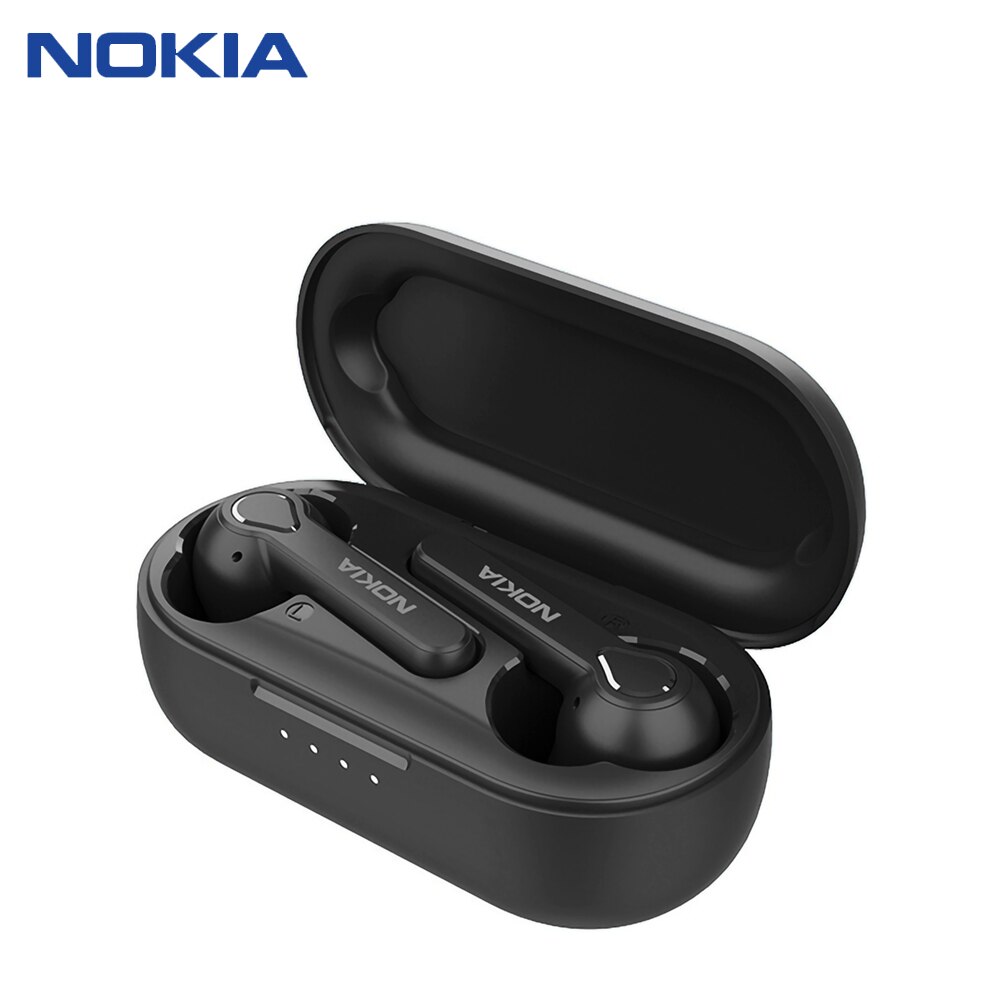 Nokia BH-205 TWS Bluetooth Headphones Wireless Earphone Touch Control Dynamic Earbuds AI Control Gaming Stereo Headset With Mic