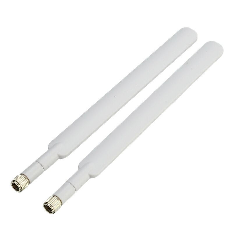 2pcs/set 4G Antenna SMA Male for 4G LTE Router External Antenna for Huawei B593S B880 B310 700-2690MHz Router Antenna: White