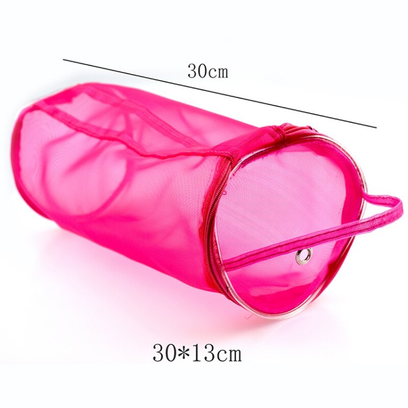 Estuche para lana, cestas de almacenamiento de hilo de tejer, bolsas Redondas de Plástico para viajar, mantener los hilos lejos de los gatos, perros y niños, 2 tamaños: Red  L