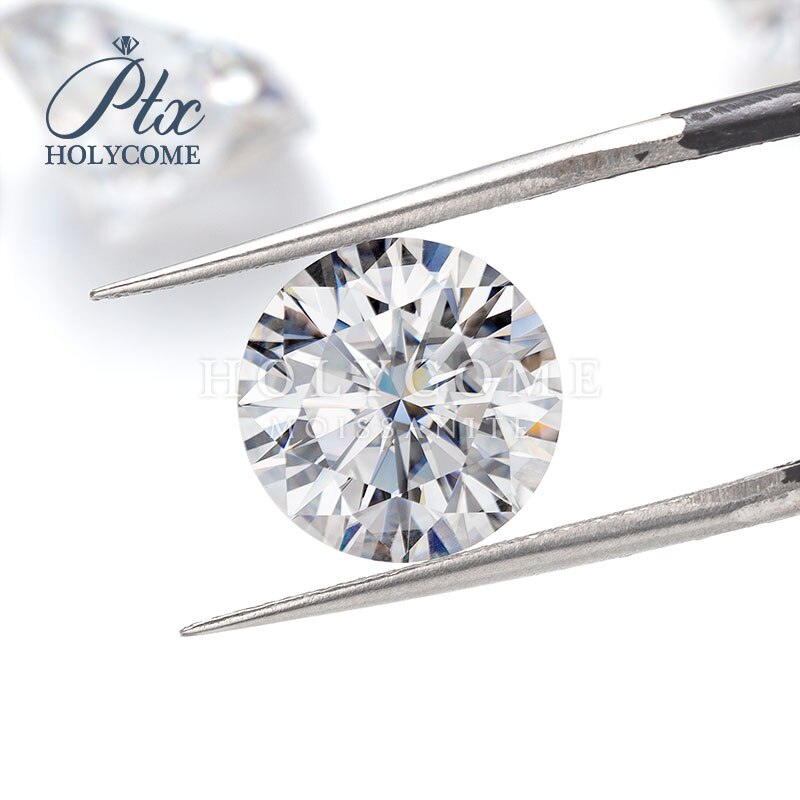 3.5mm biały okrągły skaleczenie luźne diament D 2020 aktualności VVS1 syntetyczny moissanite biżuteria hurtowych dostawca akceptowane dostosowane usługi