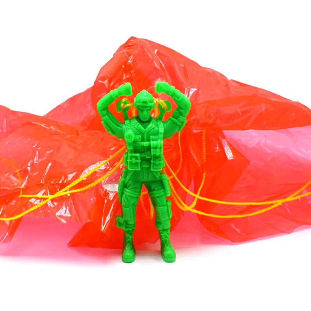 Outdoor Sport Hand Gooien Kids Soldier Mini Play Parachute Speelgoed Kinderen Vroege Educatief Speelgoed