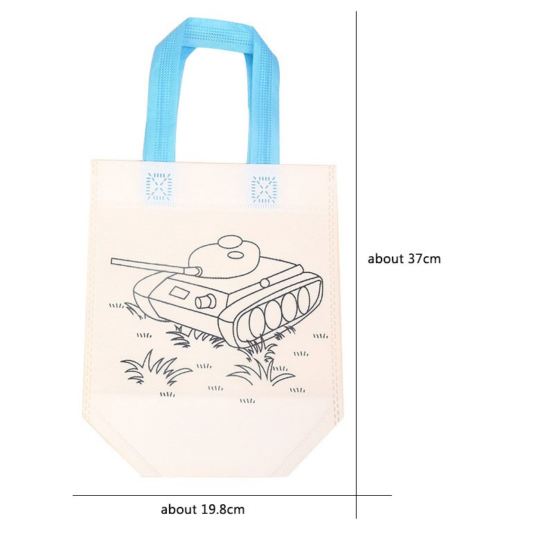 Baby Drawing toys Educational Toy for Children DIY Environmental Protection Graffiti Bag Kindergarten Hand Painting Materials