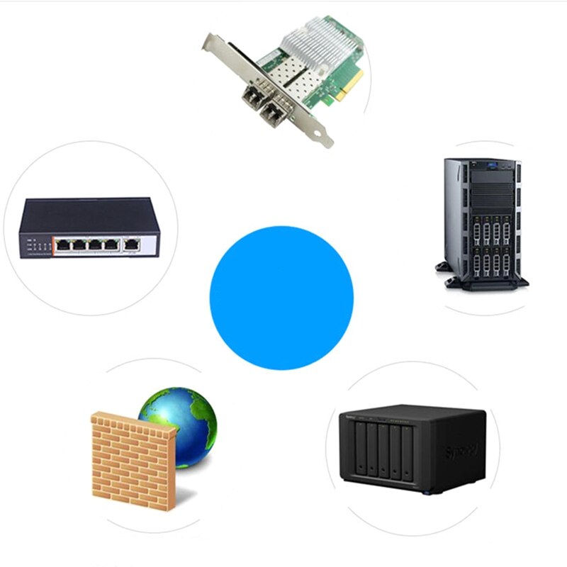 SFP Modulo RJ45 Interruttore Gbic 10/100/1000 Connettore SFP In Rame RJ45 Modulo SFP Gigabit Ethernet Porta