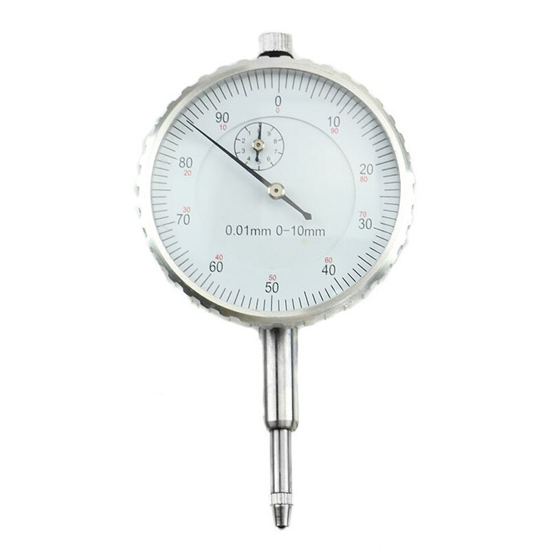 1Piece 0-10mm Dial Indicators 0.01mm Accuracy Measurement Instrument Gauge Precision Tool Dial Indicator