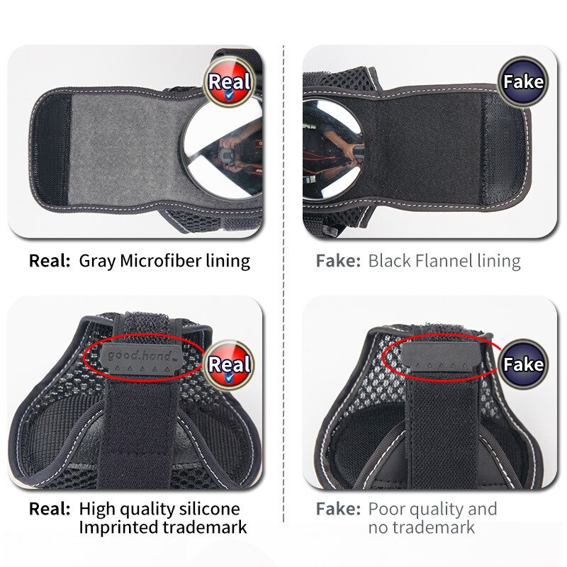 Ciclismo espelho de pulso espelho retrovisor guidão espelho de pulso segurança portátil voltar espelhos retrovisores acessórios da bicicleta