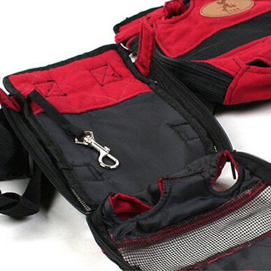 Mochila De Transporte al aire libre para mascotas, bolso de hombro con correa frontal para cachorros, perros y gatos, a la
