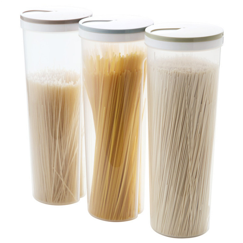 Nudel Container Küche Lebensmittel Luftdichte Lagerung Kanister Pasta Getreide Lagerung Kasten