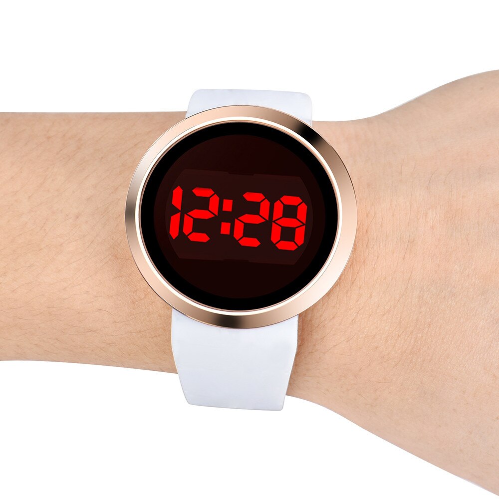 Digitale Horloge Mannen Vrouwen Sport Led Horloges Siliconen Elektronische Kleurrijke Horloges Elektronische Klok Digitale Mode Klok