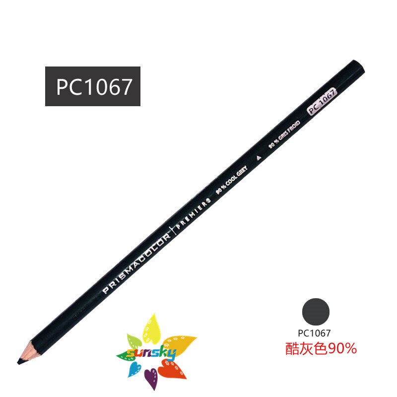 12PC USA Oily Colored Pencils Single Color PC927/938/1092/1093 Prismacolor Lapis de cor Colored PC935 PC1092 PC939 PC946 PC1082: PC1067 12PC