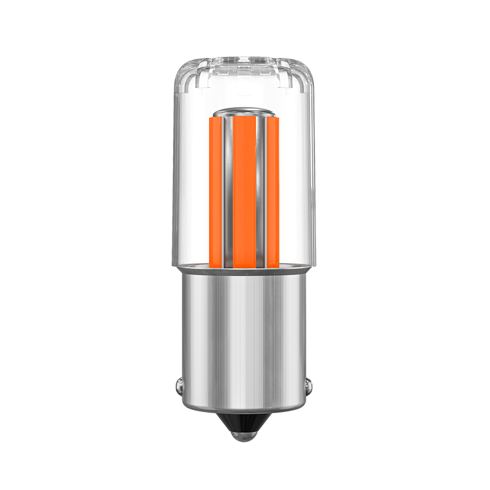 1156 1157 bombilla Led BA15S BAY15D P21W P21/5W LED R5W R10W luces de señal de giro de coche lámpara de marcha atrás COB 12V automóvil blanco rojo amarillo: Negro / Azul oscuro
