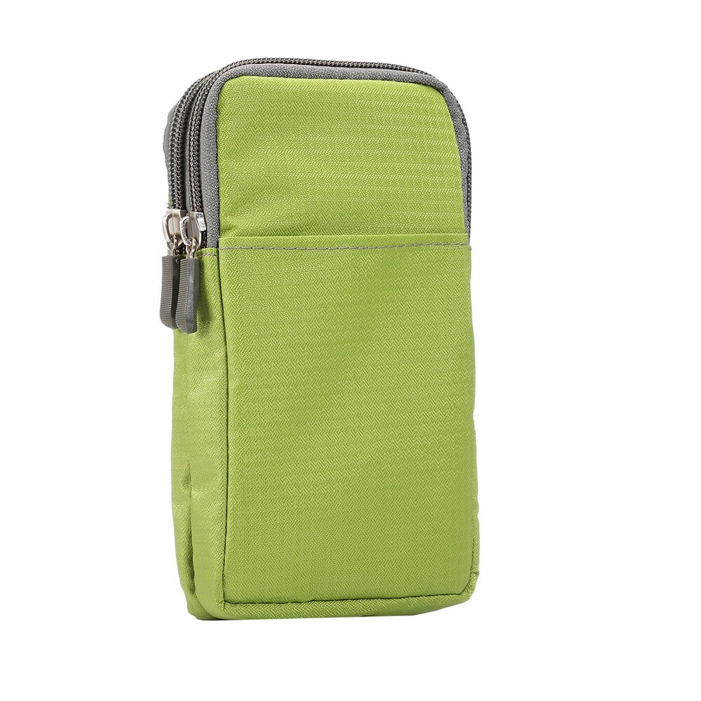Universal nylon Handy Geldbörse Brieftasche Leinwand Große Tasche Frauen Kleine Umhängetasche Geldbörse Taschen männer taschen Geeignet für jede telefon: XL for 6.3-6.9 inch / Armee Grün
