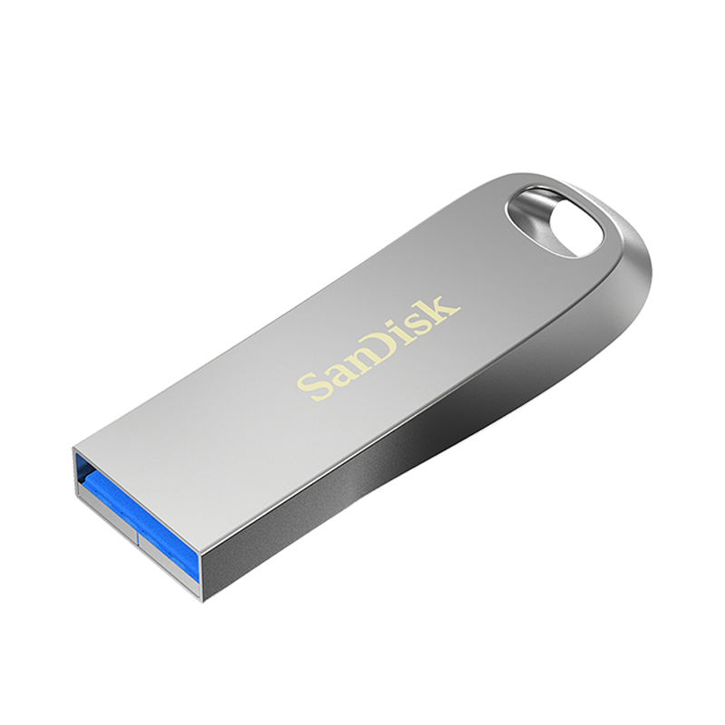 Unidad flash SanDisk Ultra Luxe USB 3,2, 32GB, 64GB, 128GB, 256GB, 512GB, velocidad de lectura de hasta 150MB/s-400MB/s, disco U de Metal