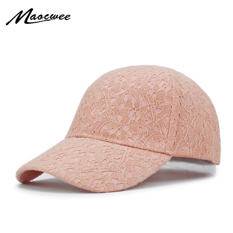 Zomer Kant Baseball Hoed voor Vrouwen Ademend Mesh Meisjes Snapback Hiphop Mode Vrouwelijke Dad Caps Verstelbare Botten