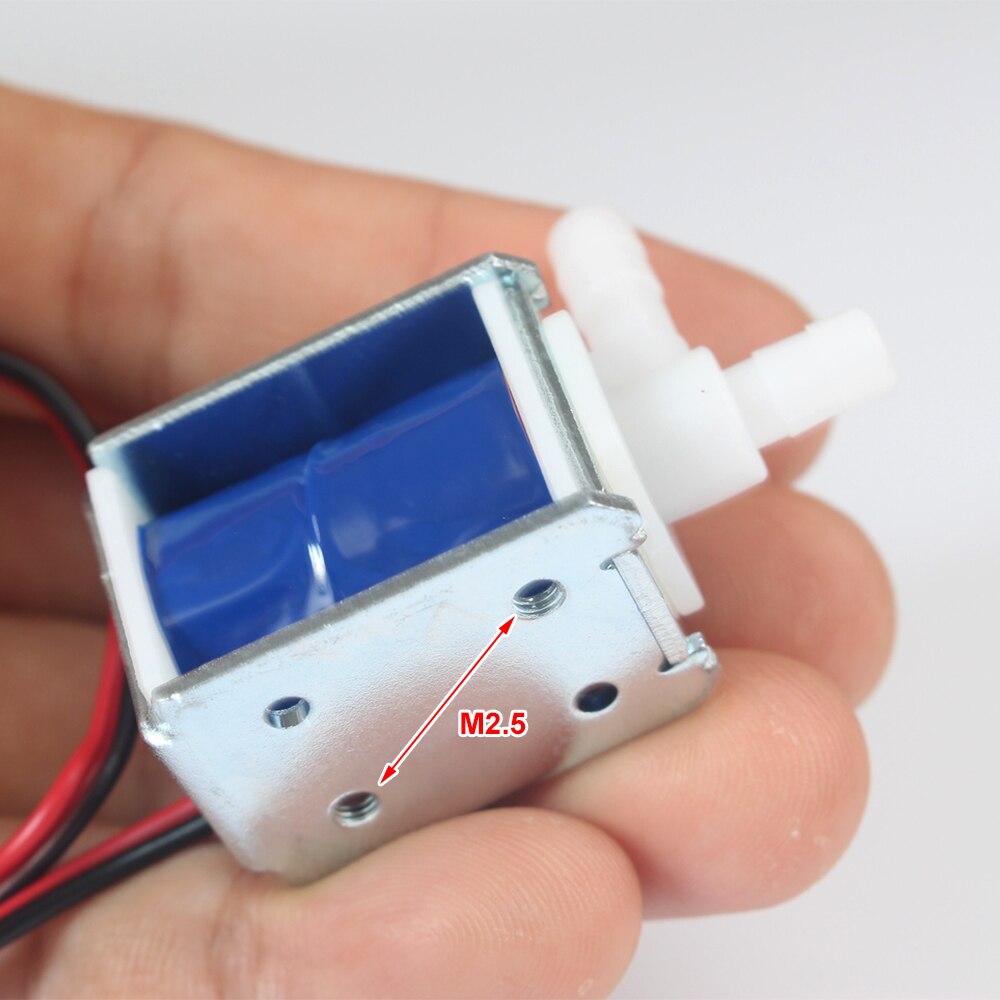 1PCS Plastic 6V 62V 24V Small Electric Magnetic Water Control Valve Solenoid Valve Switch Normally Closed 1/2 Water Inlet Switch