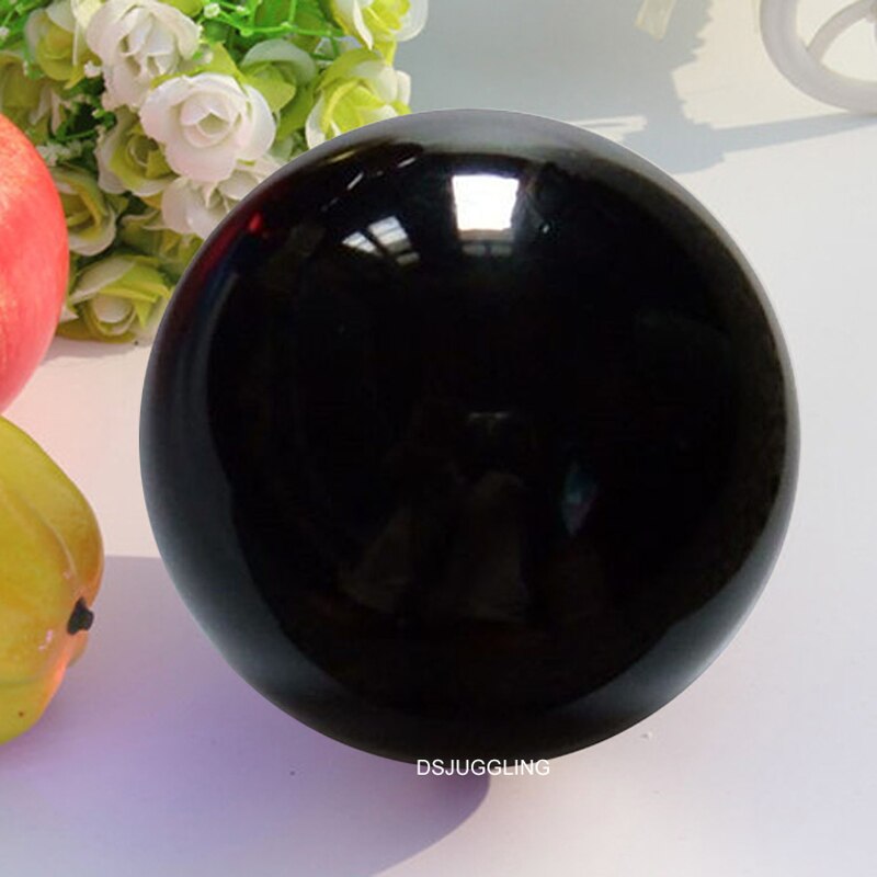 Dsjuggling Acrylic Juggling Contact Balls (2.95 Inch 75mm Color as Black, Glow, Purple)