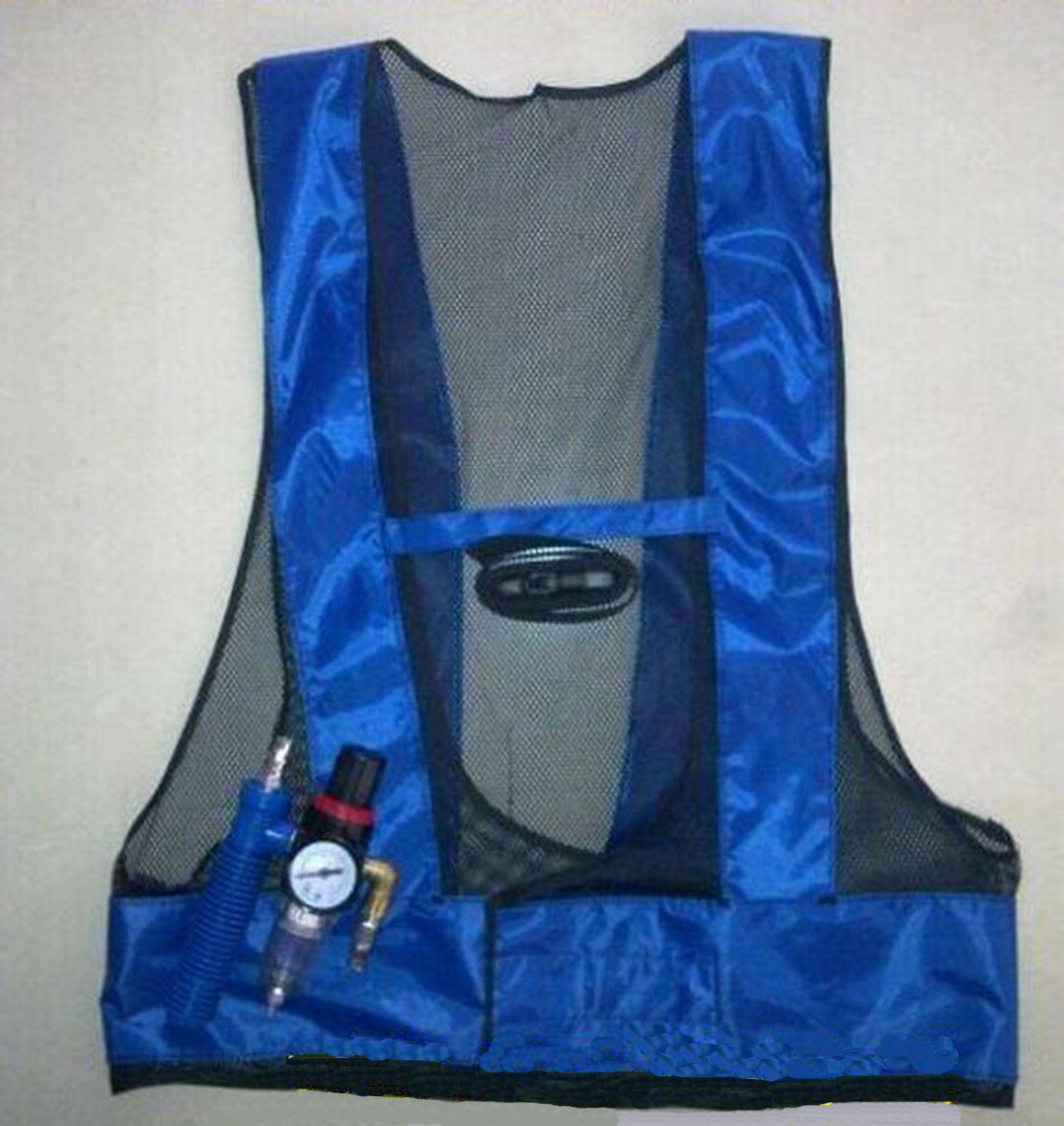Vortex Tube Air Conditioner Waistcoat Compressed Cooling Vest Welding Steel