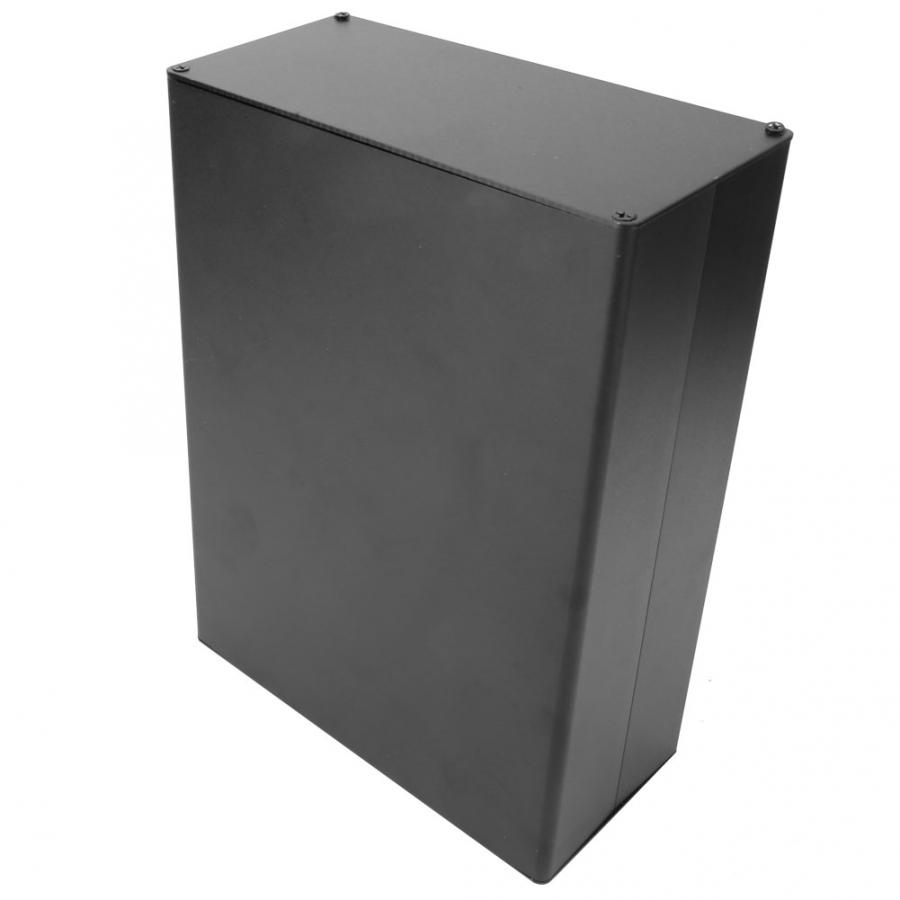 Caja de aluminio de tipo dividido, caja electrónica de aluminio para placa de circuito GPRS 80x160x220mm, placa de refrigeración de aluminio, acceso