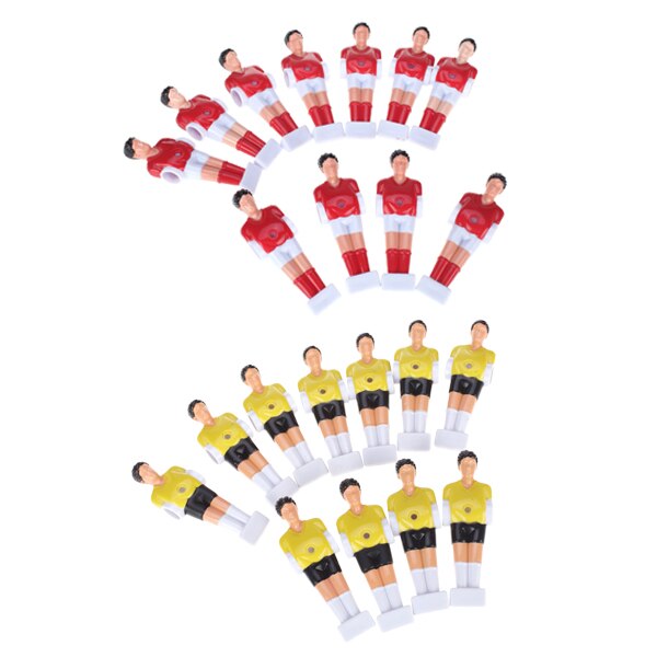 Lot de 22 pièces de rechange pour joueur de baby-foot pour hommes convient à la Table de baby-foot Standard-matériau plastique dur de luxe