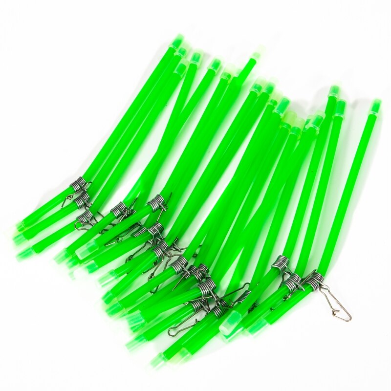 Bifurcado Booms mar pesca Anti-enredos alimentador Boom con broches señuelo de pescado tubo de plástico 20cm conector de equilibrio