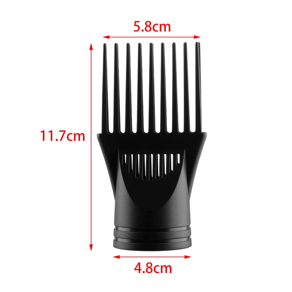 1pc Home Nozzle Air Blow Collecting Wind Nozzle Comb Diffuser Heat Insulating Material Comb for Salon Hair Styling Tools