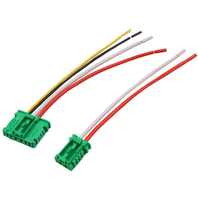 2 Stuks Plug Connector Kabelboom Voor Heater Blower Weerstand 6441.L2 7701048390 7701207718