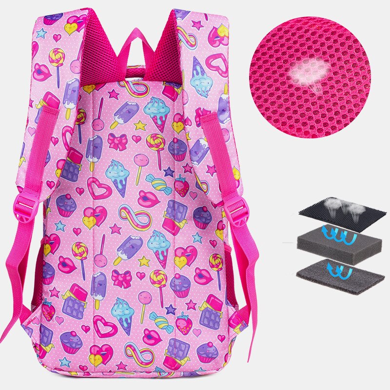 2 Size School Bags children backpacks For Teenagers girls Lightweight waterproof school bag child orthopedics schoolbags mochila