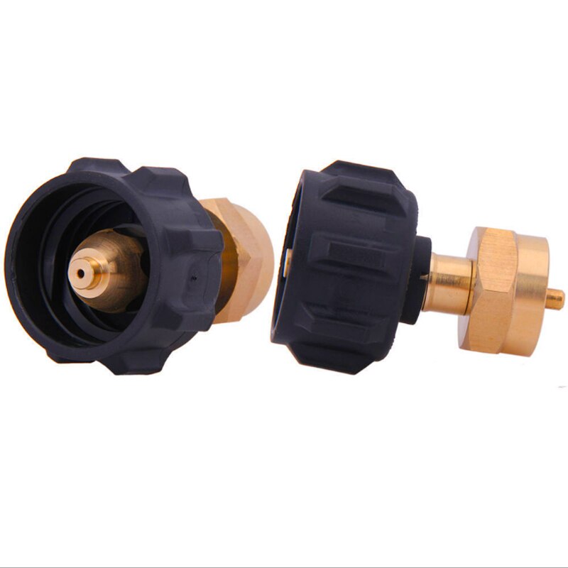 Outdoor Picknick Propan Refill Adapter Gas adapter LPG Flache Zylinder Tank Koppler Camping BBQ Kochen Herd Zubehör