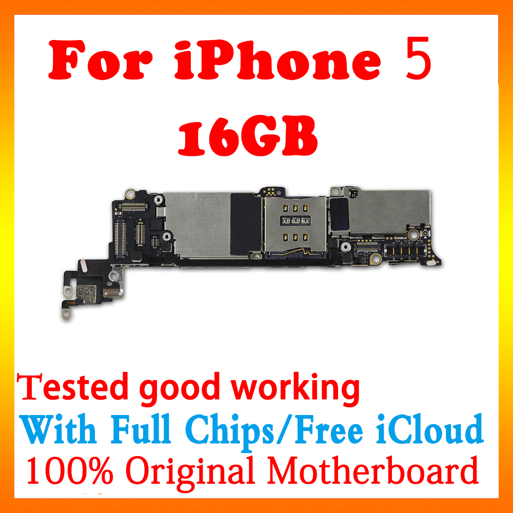 Originele Voor Iphone 4 4S 5 5C 5S 5SE Moederbord Ontgrendeld Moederbord Voor Iphone 5S logic Board Met Chips Ios Mb: 5 16