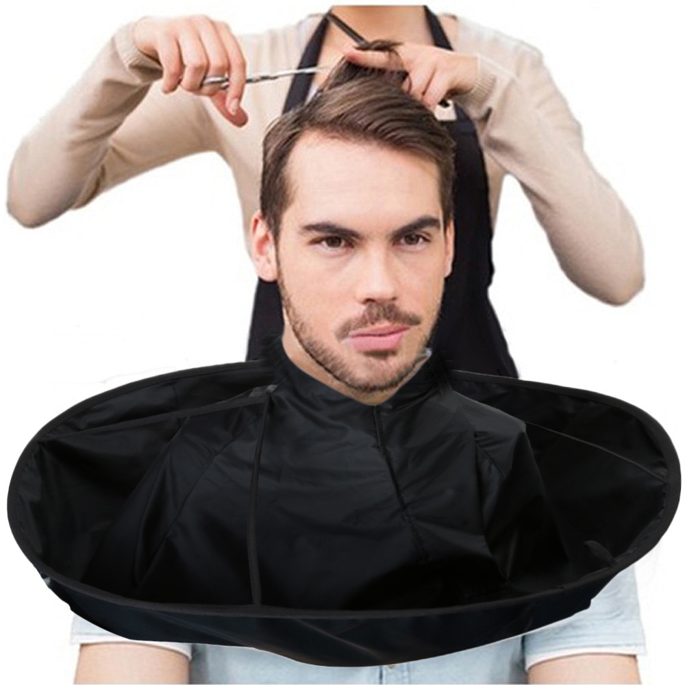 Bricolage coupe de cheveux Cape parapluie adulte pliable coiffure Cape Salon Salon de coiffure étanche et maison coiffure spéciale en utilisant