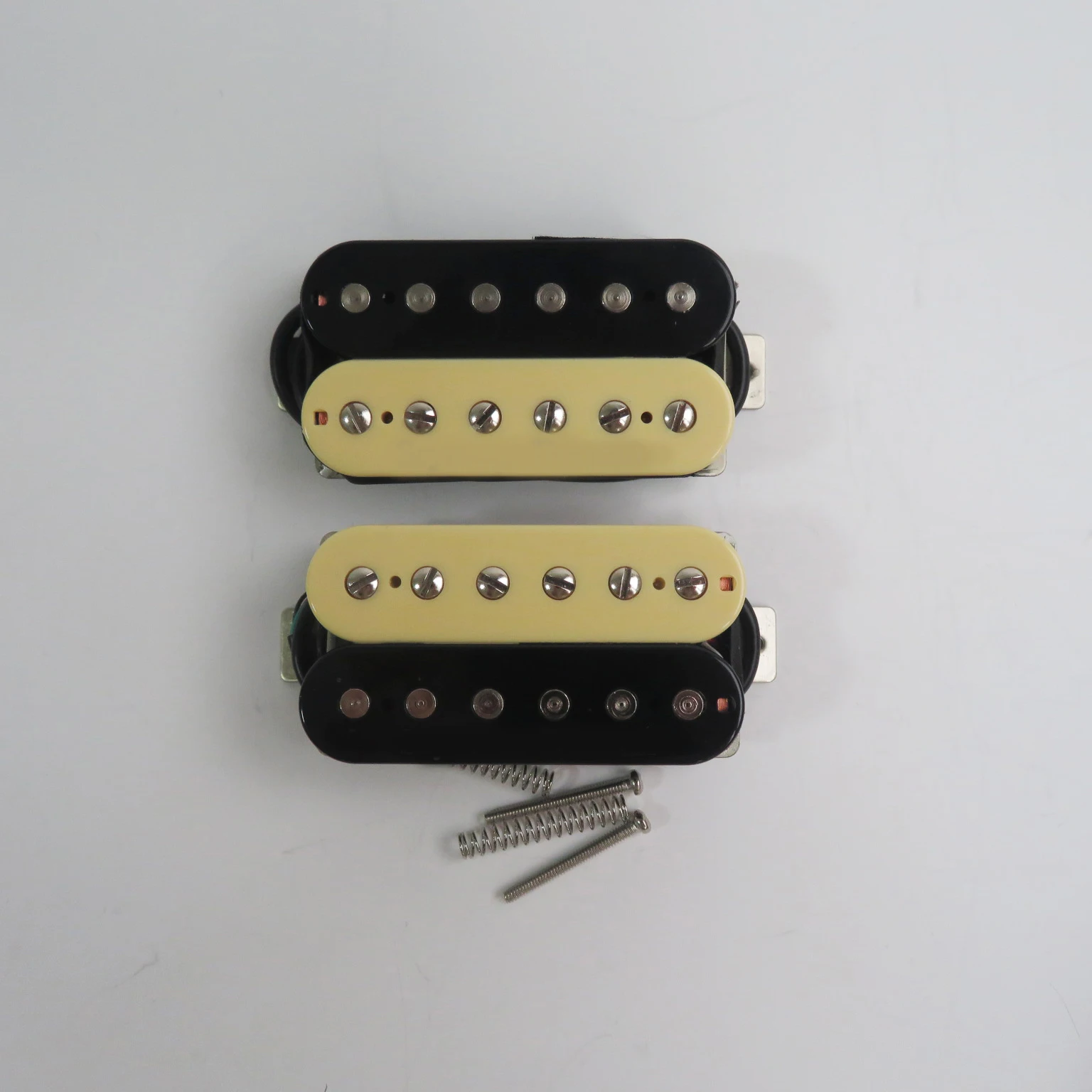 Humbucking électrique JE514 ups Alnico 5, noir/zèbre: Rouge