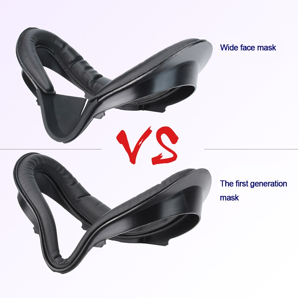 Vr Facial Interface Cover Voor Oculus Quest 2 Vervanging Beschermende Foam Pad Masker Met Verwijderbare Shading Pad Vr Accessoires