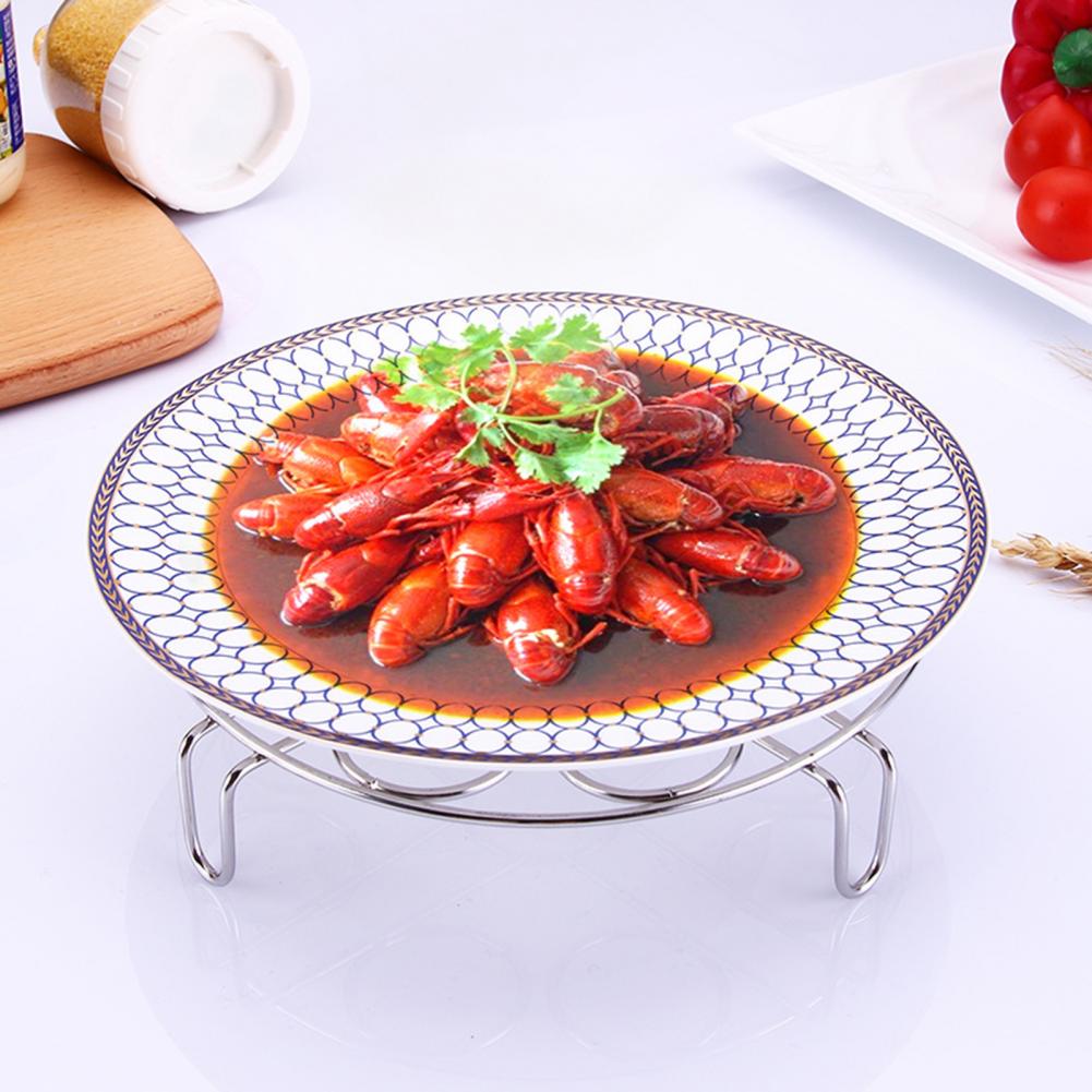 Useful Steaming Rack Safe Anti-rust Egg Steamer Rack Heat Insulated Egg Basket Cook Accessories Egg Steamer Rack