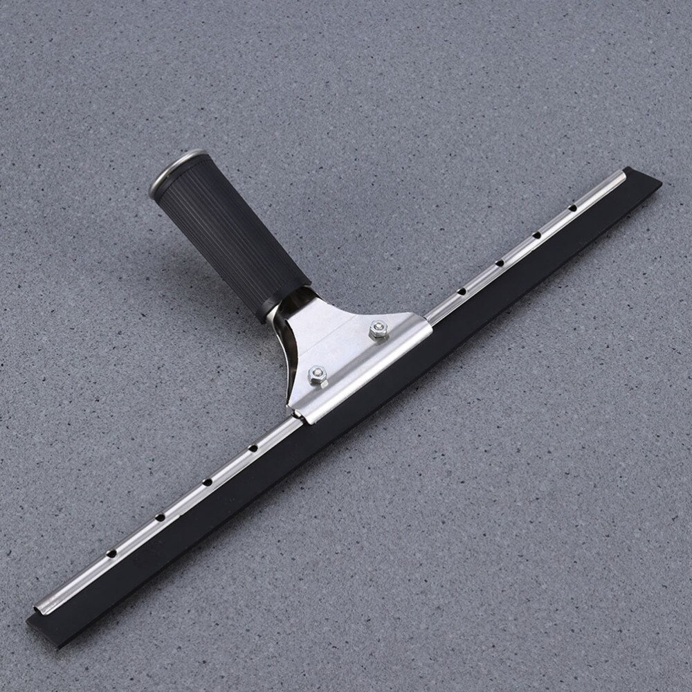 35CM Clean Glass Wiper Stainless Steel Glass Squeegee Glass Scraper Glass Wiper for Shower Door Glass Tile Room Windows