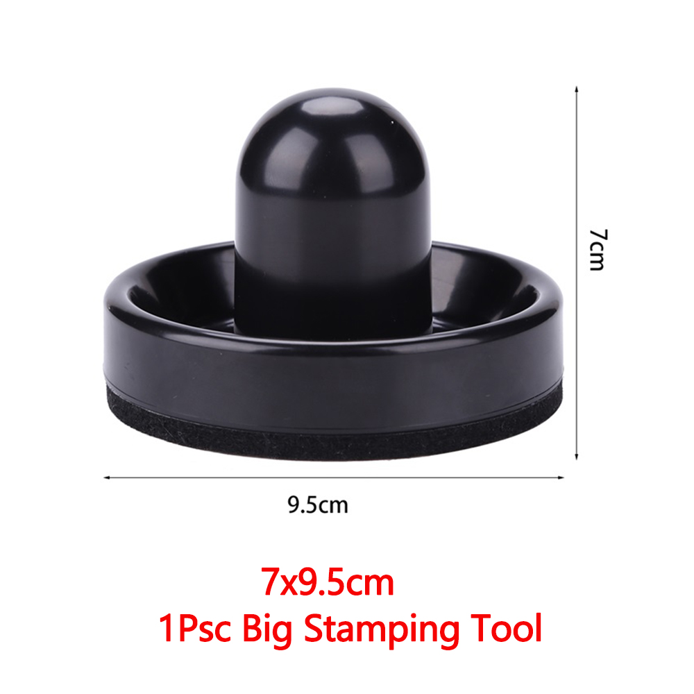 Leimaustyökalu kirkkaille leimasimille scrapbooking-leimasimet käsintehdyt työkalut tasaisen paineen saavuttamiseksi leimasinalustalla tarkkuusprässitarvikkeet askartelu: Beige