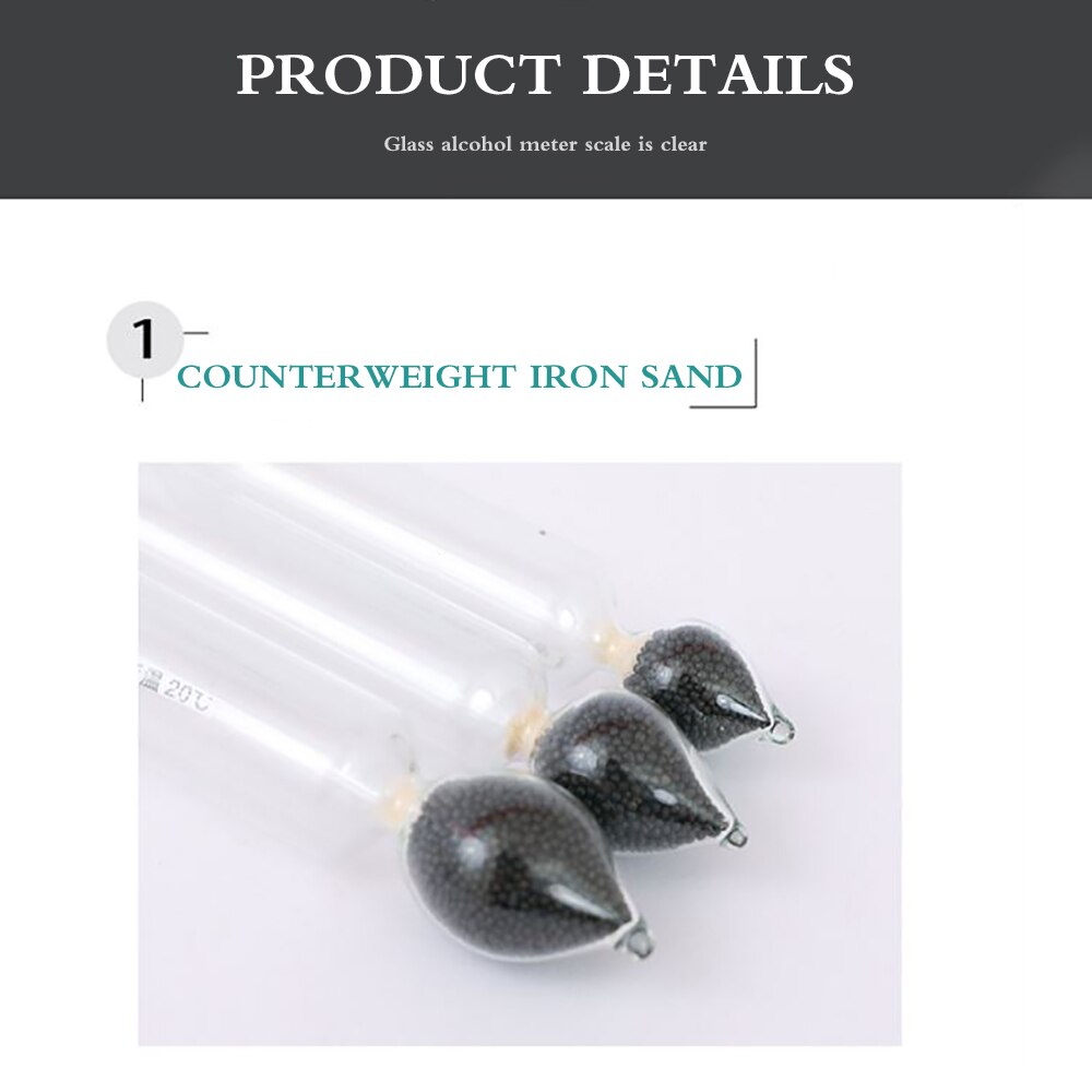 Alcohol Meter Alcoholmeter Alcohol Detector Alcohol Meetinstrument Alcohol Tester Wijn Hydrometer Bar Set Met Thermometer