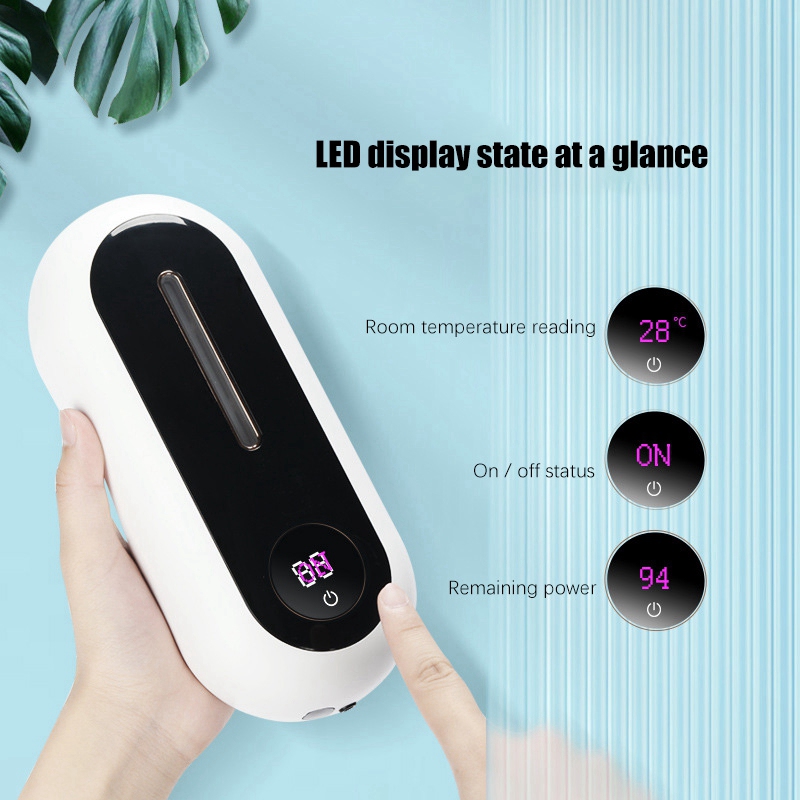 Automatic Sensor Foam Soap Dispenser 450Ml Intelligent Digital Display USB Wall-Mounted for Bathroom or Kitchen