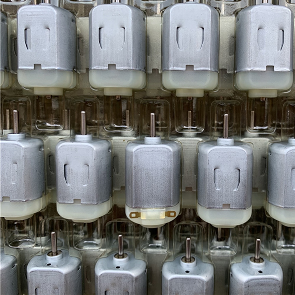 Mini 25*20mm 130 Electric Motor DC 6V 9V 12V Volt High Speed Strong Magnetic Carbon Brush Micro Electric Engine DIY Toy Car Boat