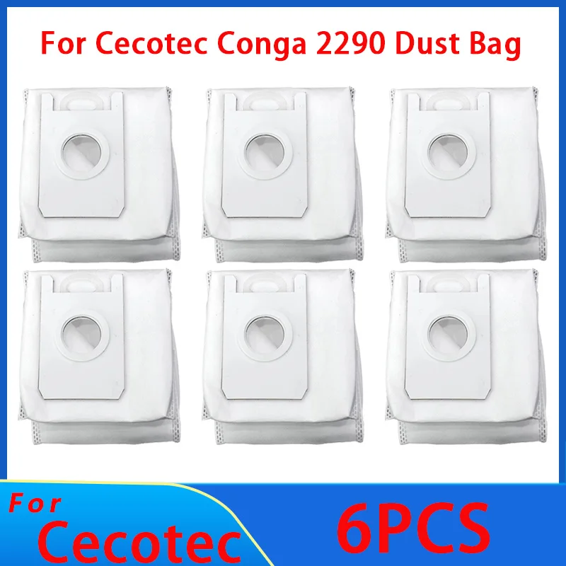 Vacuum Cleaner Bags For Cecotec Conga 2290 Dust Bag Spare Parts Dirty bag garbage bag Robot Replacement Accessories