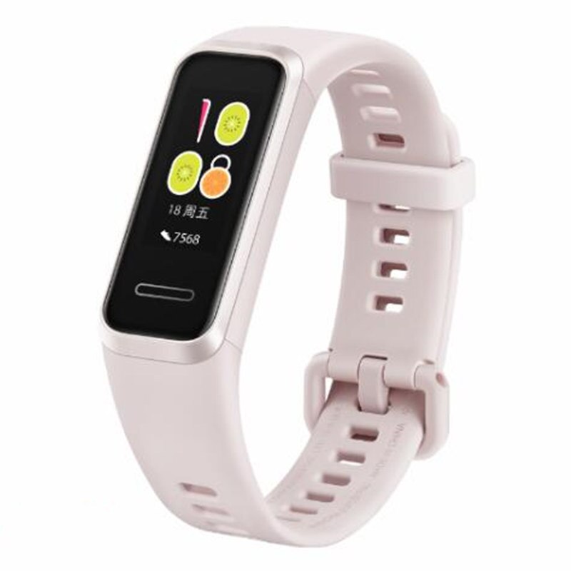 Original Huawei Band 4 Smart Watch SmartBand Control de música Monitor de ritmo cardíaco salud reloj caras carga de enchufe USB: Sakura pink