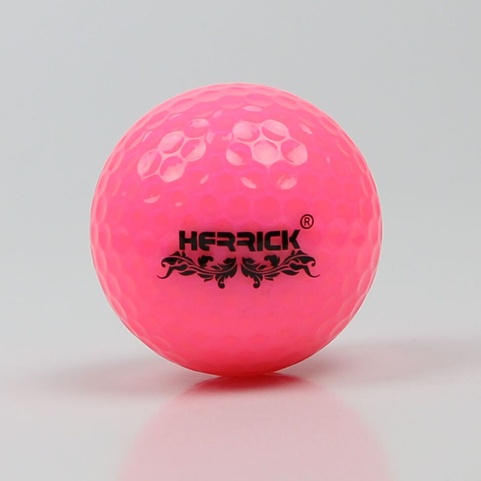 Golfbal Dame Spel Kleur Bal 3 Stks/partij Twee Lagen Ver Weg Beter Stabiliteit