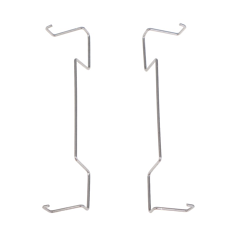 1Pair 8cm Computer CPU Radiator Fan Buckle Steel Wire Fastener Accessories