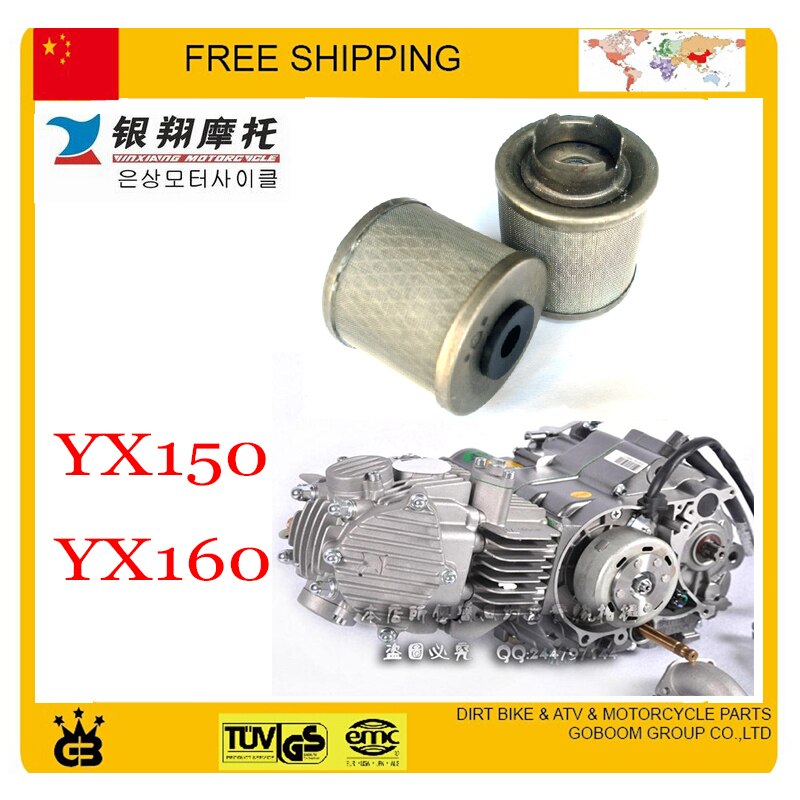 150cc 160cc lifan yx motor olie filter cleaner CROSSMOTOR PIT BIKE Motorfiets accessoires YX KAYO BSE DHZ