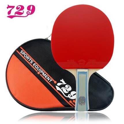 RITC 729 Friendship 1060# Pips-In Table Tennis Racket with rubber with free Case for PingPong