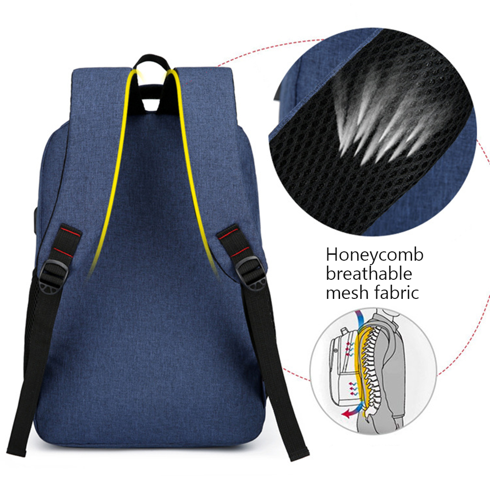 Einfacher und stilvoller Rucksack, multifunktion aler Rucksack mit großer Kapazität für Pendler, Geschäfts reisen, Computer-Tasche für Studenten